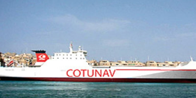 وصول الباخرة أوليس إلى تونس بعد حادث التصادم مع السفينة القبرصية
